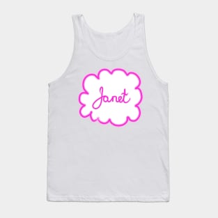 Janet. Female name. Tank Top